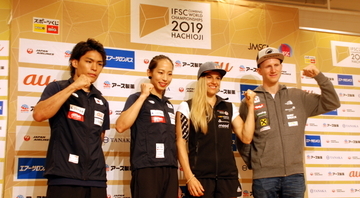 楢崎「五輪代表権よりも世界一」野口「これが最後の世界選手権になる」／世界選手権2019前日会見