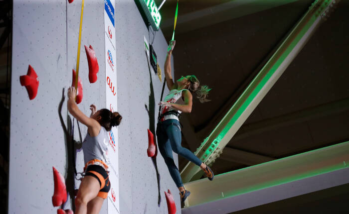 五輪切符は誰の手に。野口、森、伊藤、野中が決勝に進出／IFSCクライミング世界選手権2019八王子【コンバインド女子予選】