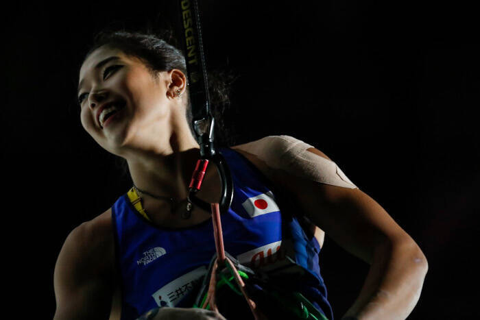 野口啓代「まだ夢のようで信じられない」。コンバインド女子決勝後の選手コメント／IFSCクライミング世界選手権2019八王子