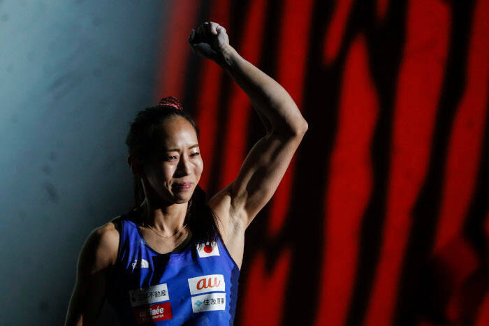 野口啓代「まだ夢のようで信じられない」。コンバインド女子決勝後の選手コメント／IFSCクライミング世界選手権2019八王子