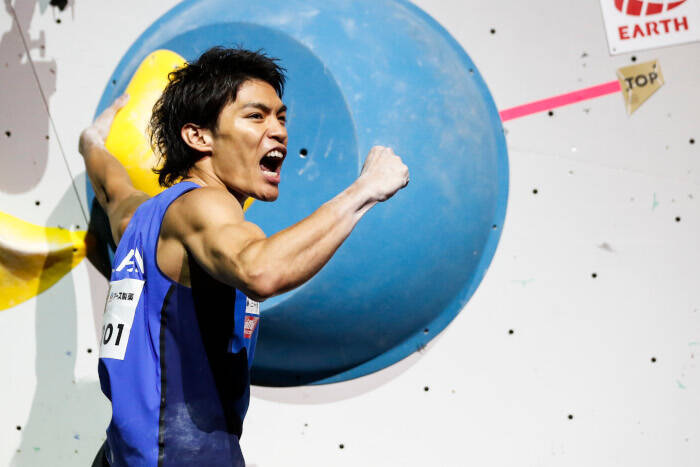 楢崎智亜が五輪代表内定！抜群の安定感で他を圧倒／IFSCクライミング世界選手権2019八王子【コンバインド男子決勝】