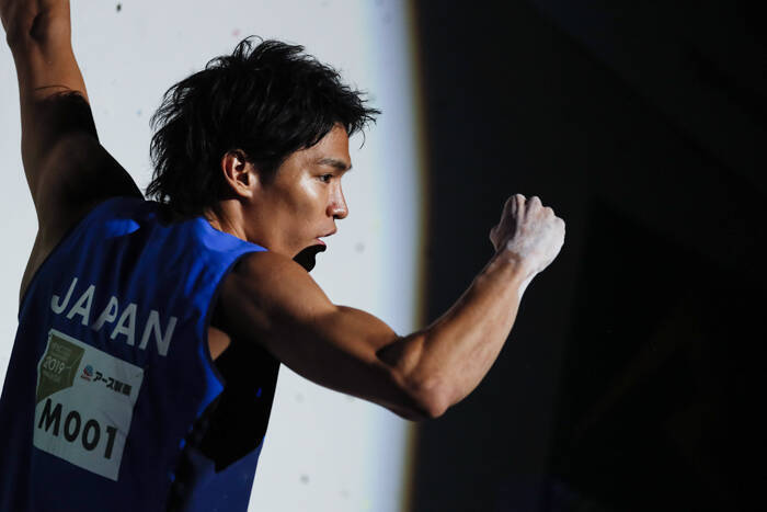 楢崎智亜「一番大きな舞台で勝てたことが嬉しい」。コンバインド男子決勝後の選手コメント／IFSCクライミング世界選手権2019八王子