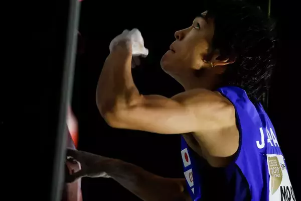 「楢崎智亜　纏い始めた王者の風格」の画像