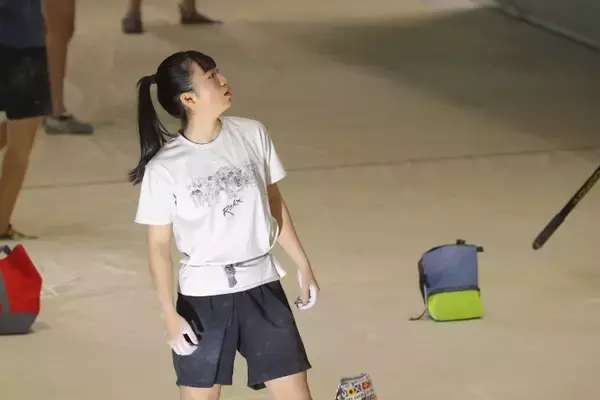 「野口啓代「明日はまた気合を入れていく」。女子予選後の選手コメント　ボルダリングジャパンカップ2020」の画像