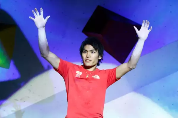 「原田海が初優勝。世界に続き国内も制する　ボルダリングジャパンカップ2020【男子決勝】」の画像
