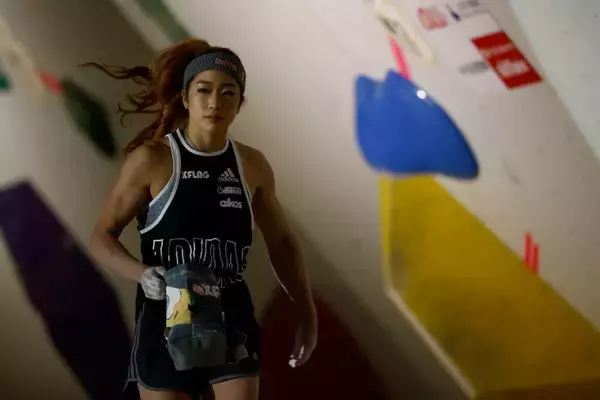 「森秋彩「私が優勝していいのかな？」 ボルダリングジャパンカップ2021【決勝後コメント】」の画像