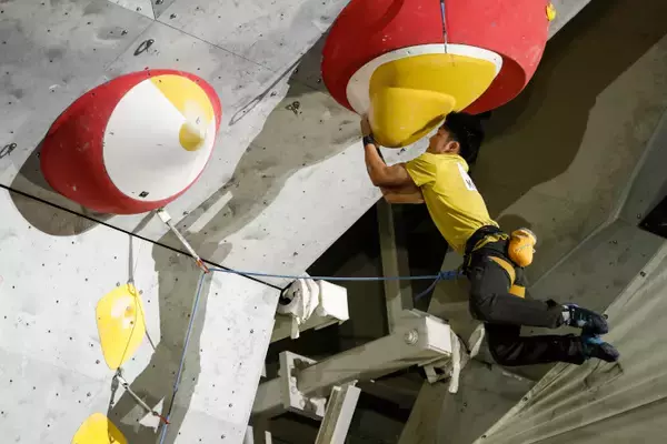 「森秋彩「あそこで落ちるわけにはいかなかった」 リードジャパンカップ2021【決勝後コメント】」の画像