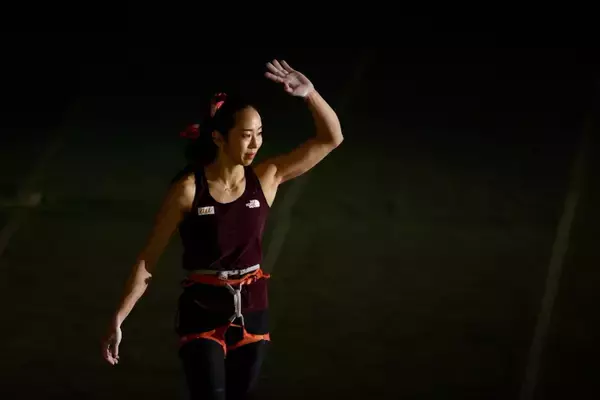 「森秋彩「あそこで落ちるわけにはいかなかった」 リードジャパンカップ2021【決勝後コメント】」の画像