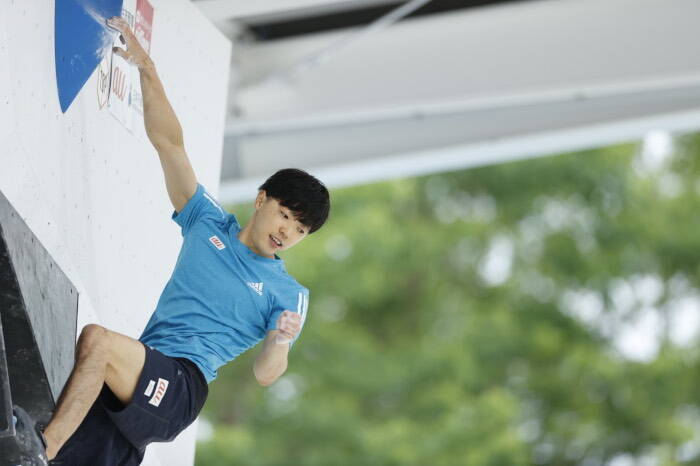 楢崎智亜、五輪前最後の国内戦を優勝で締めくくる【コンバインドジャパンカップ2021 男子決勝】