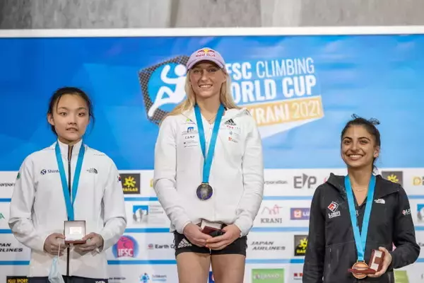 「樋口純裕が念願の初優勝！ 自己最高年間3位に　女子では五輪金ガンブレットが今季3勝目、逆転で年間も制覇／リードW杯2021最終戦 クラーニ大会」の画像