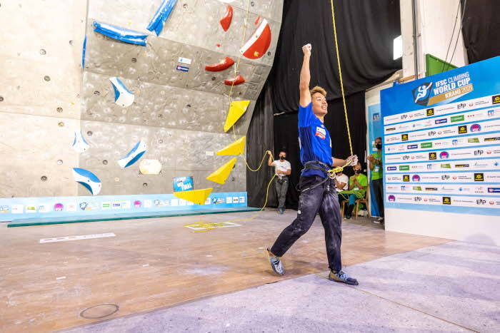 樋口純裕が念願の初優勝！ 自己最高年間3位に　女子では五輪金ガンブレットが今季3勝目、逆転で年間も制覇／リードW杯2021最終戦 クラーニ大会