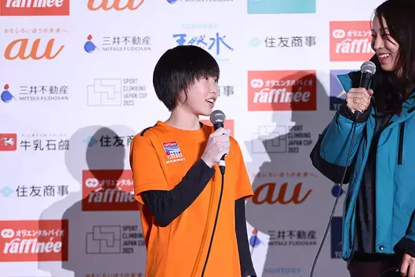 「森秋彩「時間いっぱいまで課題を楽しめた」【リードジャパンカップ2023】決勝後の選手コメント」の画像