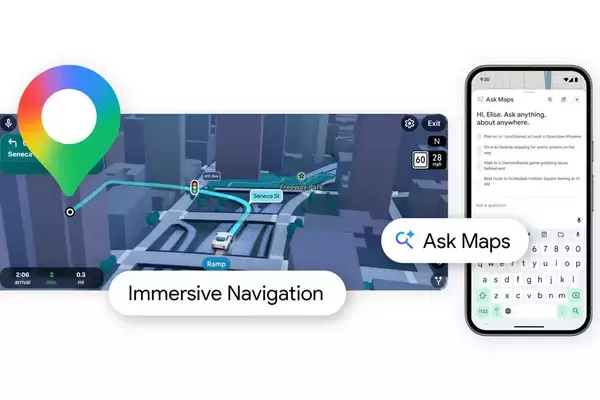Googleマップ、Geminiで地図検索が変わる　複雑な条件も対話で検索、ナビも刷新