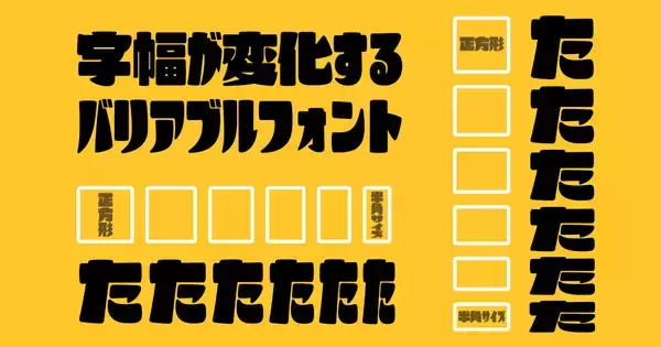 アドビが挑む極太日本語フォント「ネオクロ」、デザイナーが語る開発秘話
