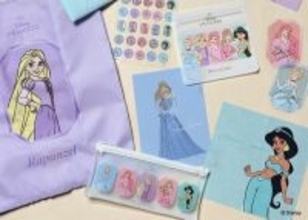 【キャンドゥ】キラキラの「ストーンシール」も! パステルカラーのディズニープリンセス商品が登場