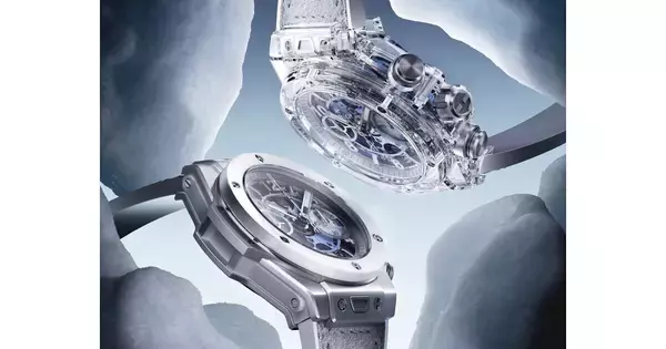 ウブロ「ビッグ・バン ウニコ」冬季限定モデルが登場。氷のホワイト×氷河のブルーで描くクールな2モデル