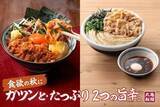 「打ち立てうどんに8種の具材を合わせた、丸亀製麺の完全新作「旨辛 肉盛りニラ玉ぶっかけうどん」登場」の画像1