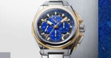 ゼニスの新作「デファイ エクストリーム ラピスラズリ」、天然ラピスラズリの文字盤とエル・プリメロの大胆クロノグラフ