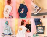 「【ミスド×LEPSIM】コラボアイテム登場! キッズサイズありで親子リンクコーデも!」の画像1