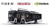 「いすゞとティアフォー、エヌビディアと共同で自動運転レベル4バスの社会実装に挑戦」の画像1