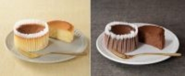 ローソン、見た目はベイクド、中はレアな新感覚チーズケーキ2品を発売