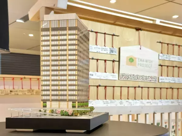 「日本橋に森をつくる」建築中の高層木造18階ビルに潜入‐絵馬700枚でギネス世界記録も達成