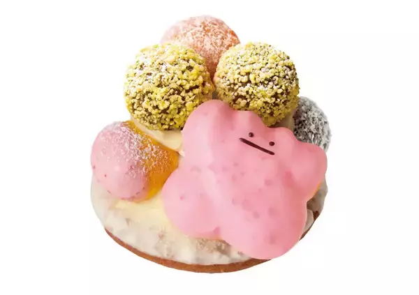 「【ミスド×ポケモン】いろいろな食感が楽しめる「タマゲた! メタモンのドーナツツリー」ネットオーダー限定で発売　」の画像