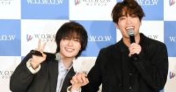 大西流星、原嘉孝と“恋人つなぎ”で和ます　「全力で呑気」を人生のテーマに