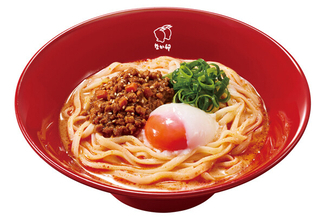 なか卯、今年も「温たま冷やし担々うどん」を発売 - 胡麻担々だれのコクと花椒が香る