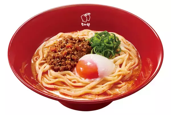 「なか卯、今年も「温たま冷やし担々うどん」を発売 - 胡麻担々だれのコクと花椒が香る」の画像