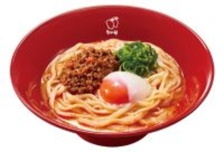 なか卯、今年も「温たま冷やし担々うどん」を発売 - 胡麻担々だれのコクと花椒が香る