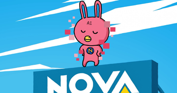 NOVAうさぎと英会話が学べる、AI英会話アプリ「AI留学」提供開始