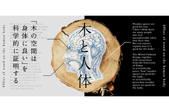 三井不動産と東京大学が“木の空間と身体の健康の関係性”を実証研究