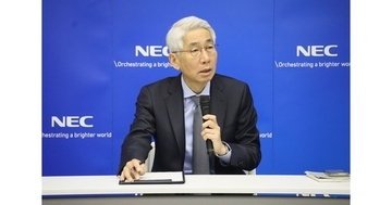 NEC森田社長「海外利益比率50％は目標ではなく結果」　日本市場だけでは成長できない理由