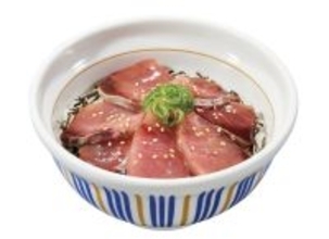 なか卯、冬限定「天然漬けブリ丼」を発売 - 脂が乗った天然国産ブリを使用