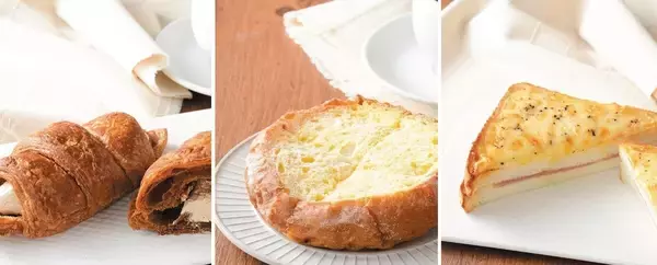 【ローソン】しっとりサクサク! 大人気カフェとのコラボベーカリー3品を発売