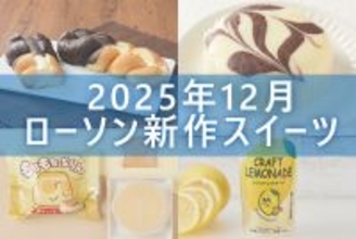【12月23日発売! 】ローソン「今月の新商品スイーツ」4商品まとめてご紹介!