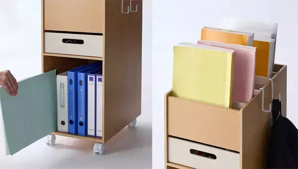 中受伴走した親の後悔から生まれた「受験サポートB4ファイルラック」がベルメゾンから登場 - 塾特有のB4サイズ教材をすっきり収納