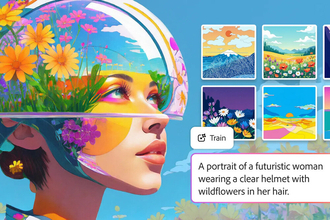 Adobe Firefly、独自の画風やキャラクターを学習させる「カスタムモデル」ベータ公開