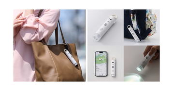 緊急時に警察へ通報できるiPhone連携防犯ブザー、「探す」アプリにも対応