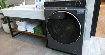 ハイアール、風の力で湿気を逃がす新ドラム式洗濯乾燥機「DeLAITO」 - 衣類の湿度を検知する新センサーも