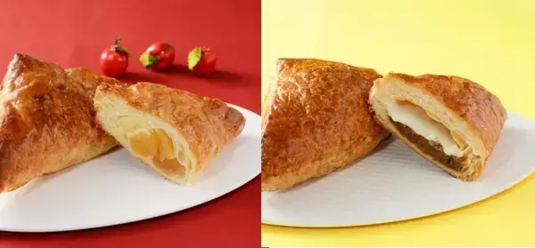 ローソン、りんごとチーズミートの「三角パイ」を発売