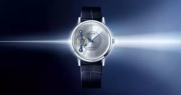 30年培った彫金技術がダイヤルとムーブメントを彩る、クレドール「ゴールドフェザー」新作トゥールビヨン