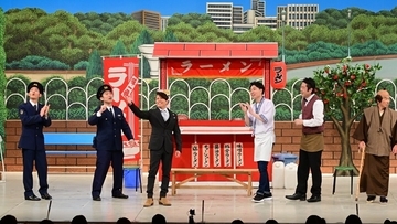 吉本新喜劇の舞台に西川貴教、オリックス安達・阿部・小木田選手が登場