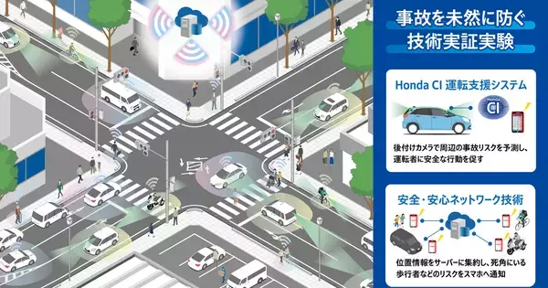 Honda、和光市を舞台に運転支援システムや自動運転の実証実験を開始へ