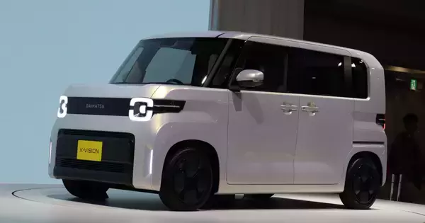 ダイハツが考える次世代の軽自動車! ストロングハイブリッドの「K-VISION」とは?