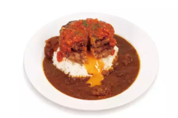 【松屋】うまトマ×ビーフカレー「ボルケーノうまトマハンバーグカレー弁当」が松弁ネット限定で登場!