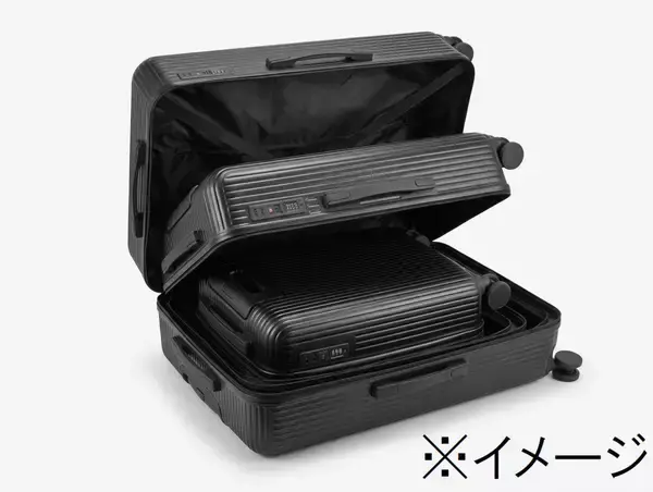 3サイズ全部買っても1万円以下! "マトリョーシカ方式"で輸送コスト削減「驚安キャリーケース」が1,000台限定で登場