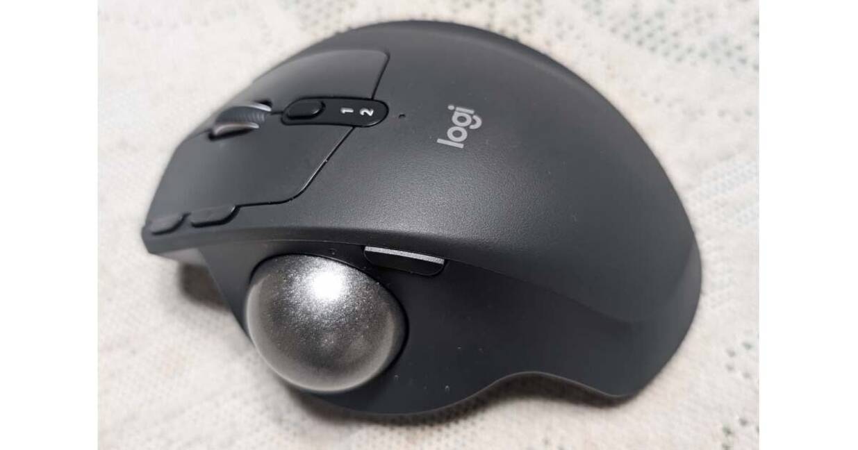 MX ERGO Sレビュー - ロジクール定番トラックボールマウスが静音＆USB 