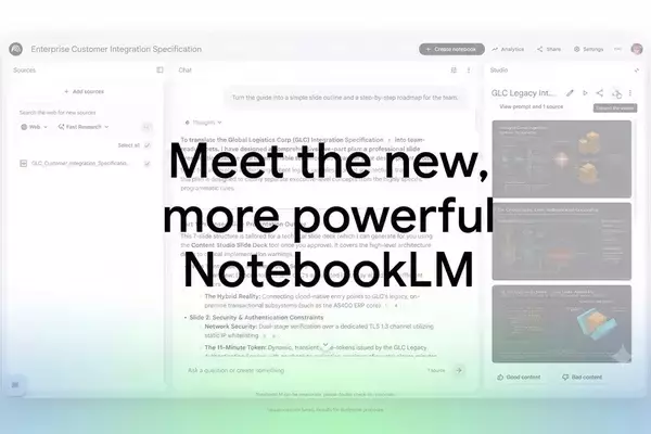 Google「NotebookLM」をGemini 3.5とAntigravityで強化　ソース探索や高度な分析に対応
